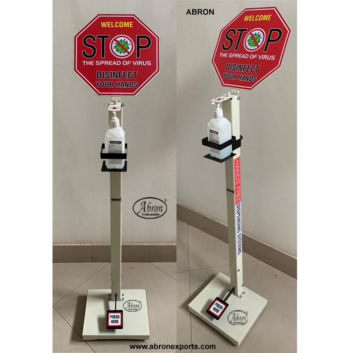 Sanitizer Stand Disinfectant Spray Portable For Shop Room Factory Coved-19 ABM-2171E1